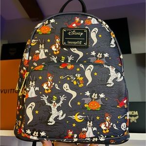 Cordy’s Corner Exclusive Loungefly Mickey and Friends Not So Scary Halloween AOP